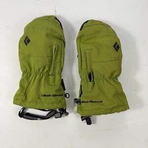 Black Diamond Mercury Mitts Green Youth Large